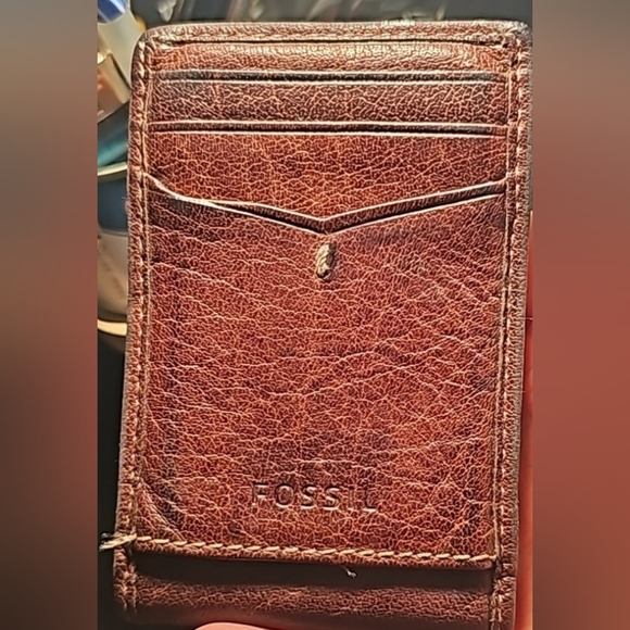 Fossil Other - FOSSIL Leather Wallet, Men's